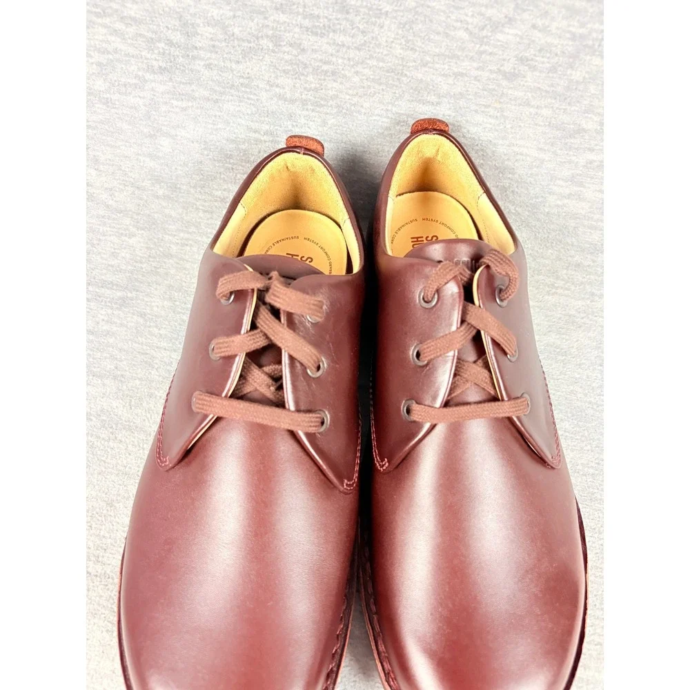 Samuel Hubbard Hubbard Free Shoes Mens 11 XW Cordovan Brown Leather Oxford